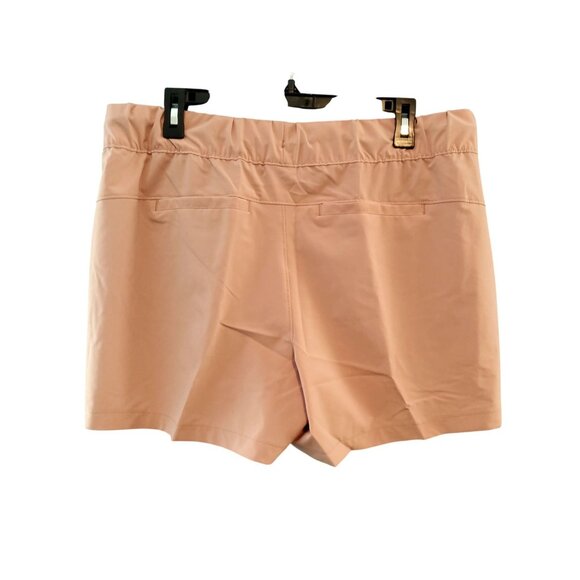 Womens Harbor Pink Swell Shorts By Free Fly XL Coconut Charcoal & Spandex Drawst - Picture 3 of 8